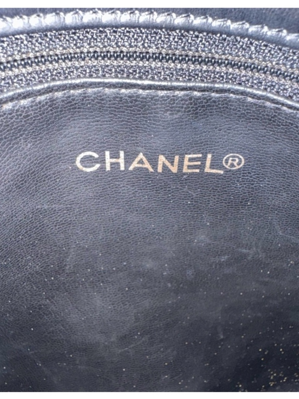 CHANEL Lambskin Black Quilted Leather Shoulder Bag with Gold Chain Straps - Picture 11 of 16